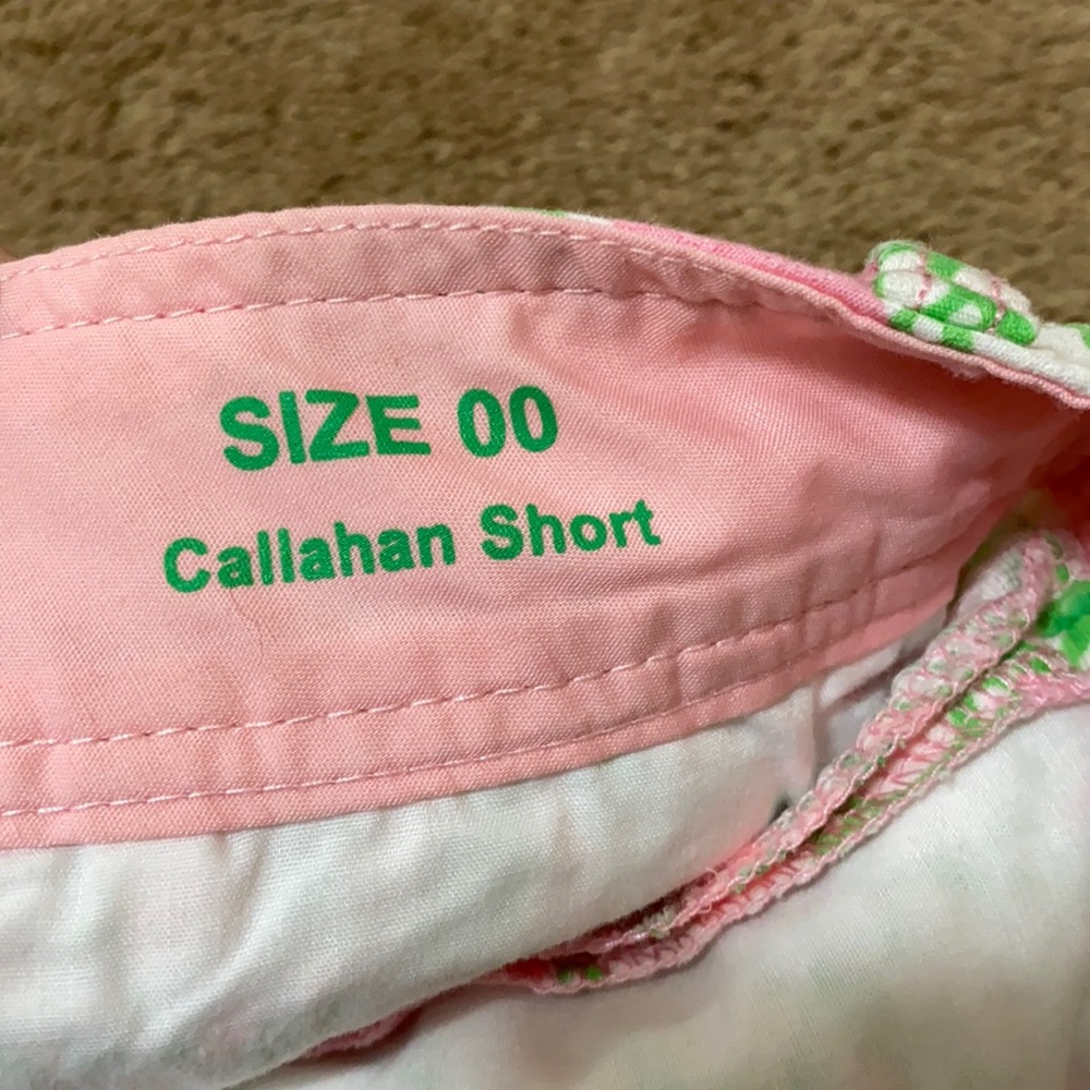 Lilly Pulitzer Callahan Shorts Pretty Pink Tootie - Picture 9 of 12